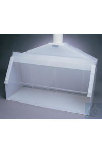 SP Bel-Art Fabricated Polypropylene Fume Hoodwith Acrylic Sash; 48 x 24 x 36 in.